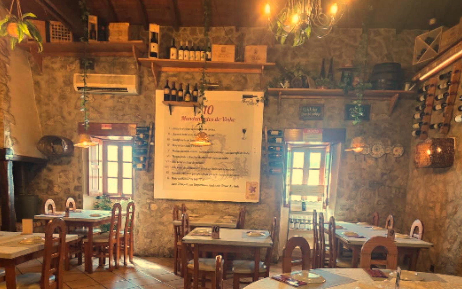 Sala principal da Taberna do Baco